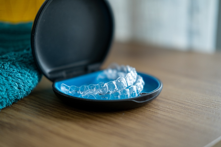 Invisalign aligner care, clean Invisalign, Invisalign maintenance, Balcones Family Dental, Dr. Ross Maddox, Austin TX dentist, Invisalign tips, orthodontic care