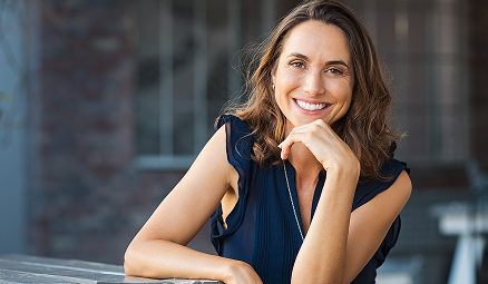 smiling woman