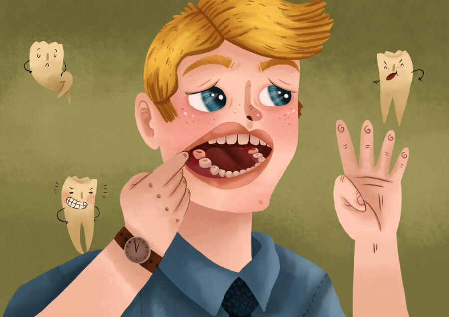 man with wisdom teeth pain wisdom teeth headache